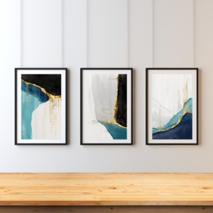 Harmony of Colors: Multicolored Modern Art Canvas