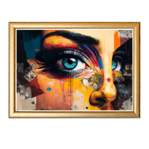 Tableau décoratif Portrait Artistique Essence Captivante – Image 3
